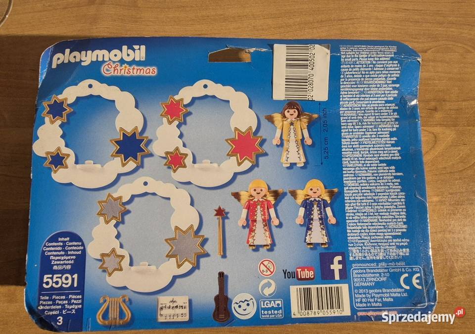 Playmobil 5591 zestaw świąteczny ozdoby na śląskie Racibórz sprzedam