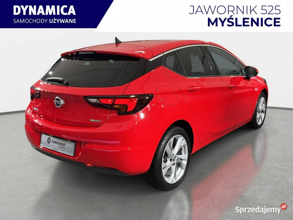 Opel Astra 14Turbo 150 M6 2019 r Salon NAVI K elektryczne lusterka Myślenice