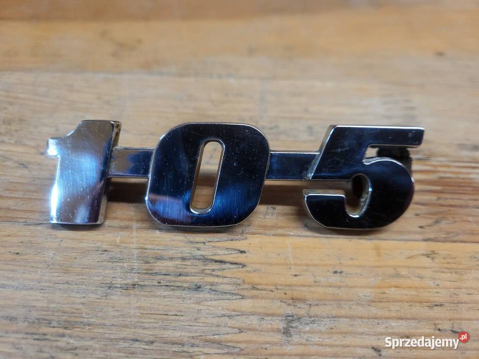 Syrena fabrycznie nowy emblemat logo znaczek Chodzież