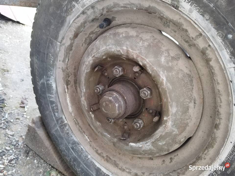 Felgi Żuk Nysa Warszawa 2 sztuki z kołpakami Samochodowe Staroźreby