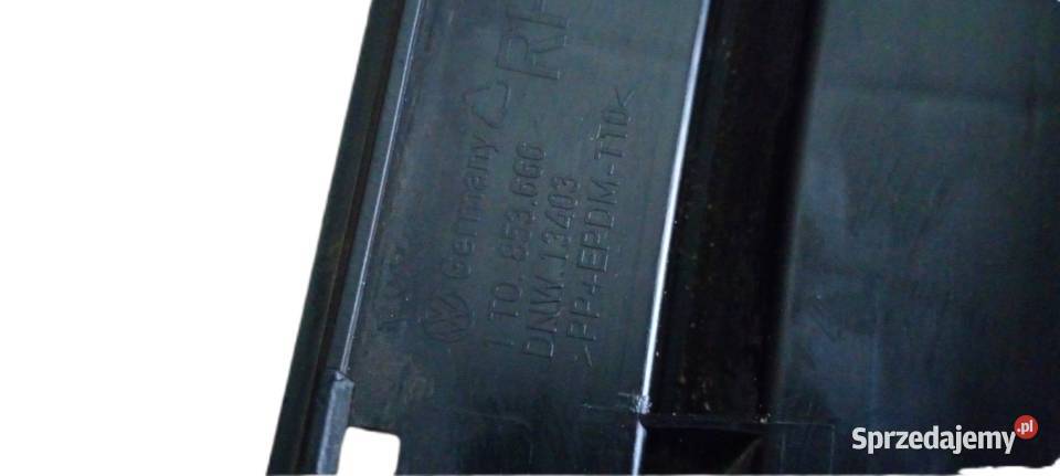 VW TOURAN KRATKA ZDERZAKA PRZÓD PRAWA 1T0853666 Iłownica