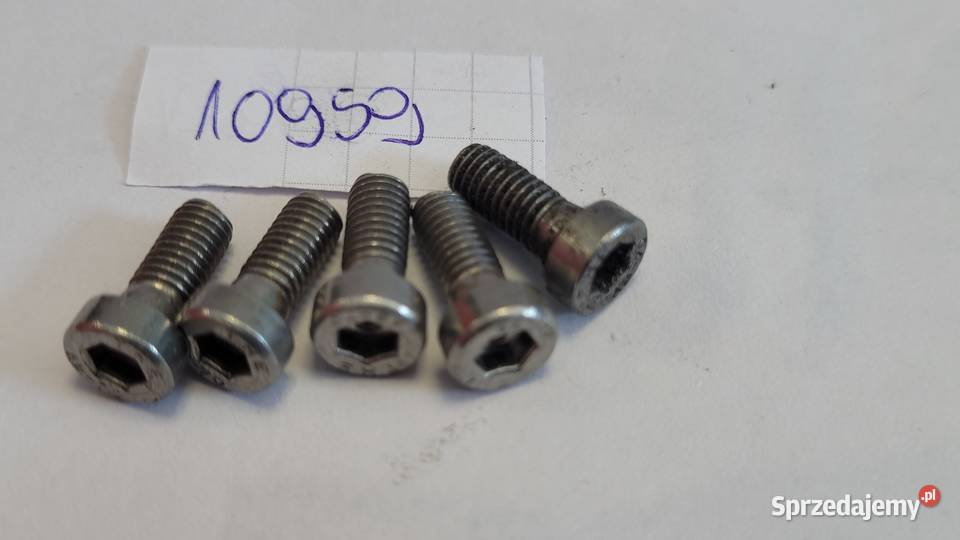 5x12 A2 Imbus DIN 6912 łeb walcniski Pozostałe śląskie Rydułtowy