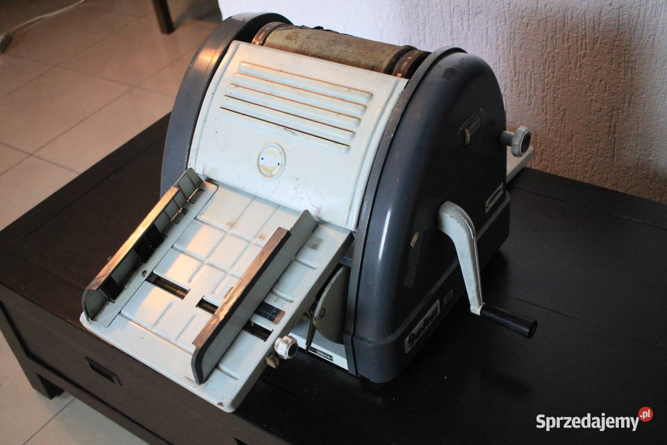 Zabytkowa prasa drukarska Geha Werke GRATKA Pozostałe