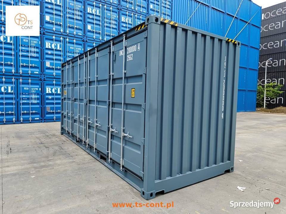 Kontener morski magazynowy 20 HC OPEN SIDE Warszawa