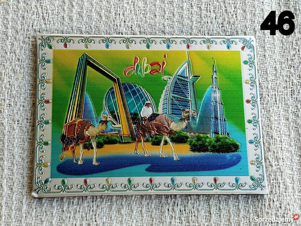 Magnes magnez na lodówkę Abu DhabiDubajEmiraty