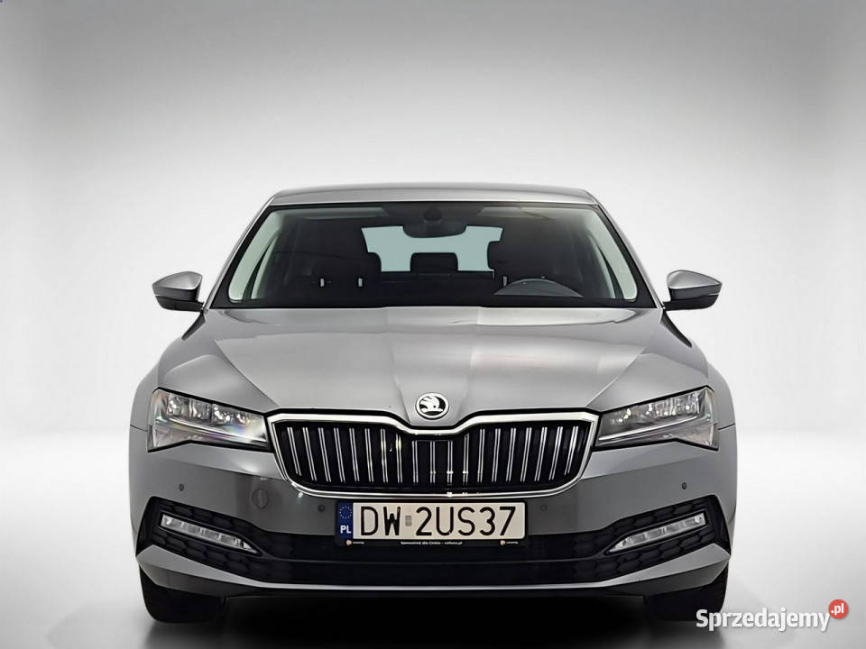koda Superb 20 TDI SCR Ambition DSG Z Polskiego srebrny mazowieckie Warszawa