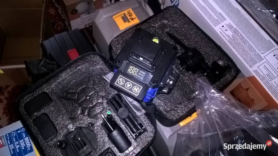 Laser krzyżowy 16 linii 4D zielony promień mazowieckie Mińsk Mazowiecki