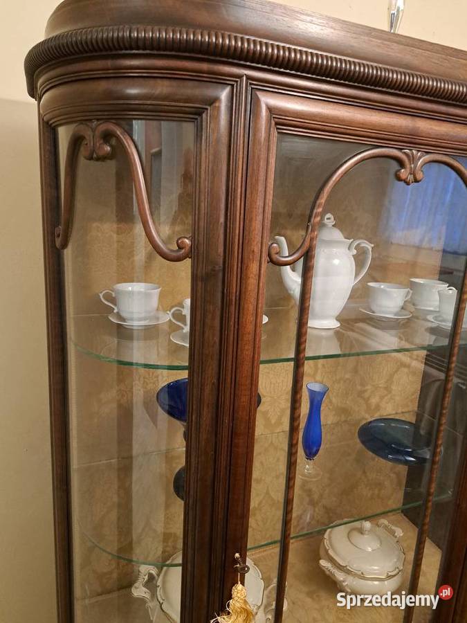 Piękna owalna witryna neorenesans Myślibórz