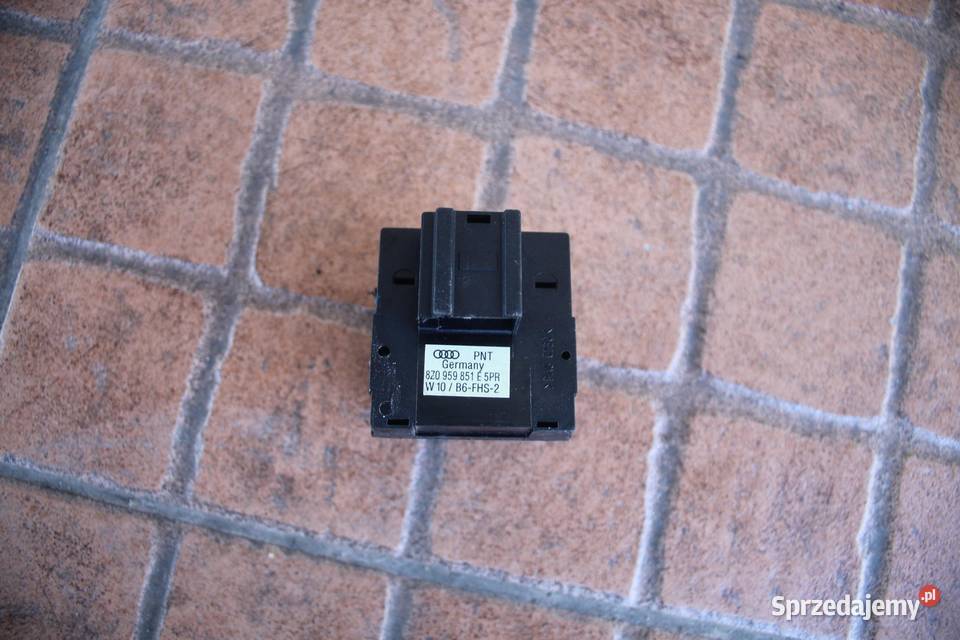 PRZYCISK SZYB LEWY PRZÓD AUDI A4 B6 8Z0959851E sprzedam