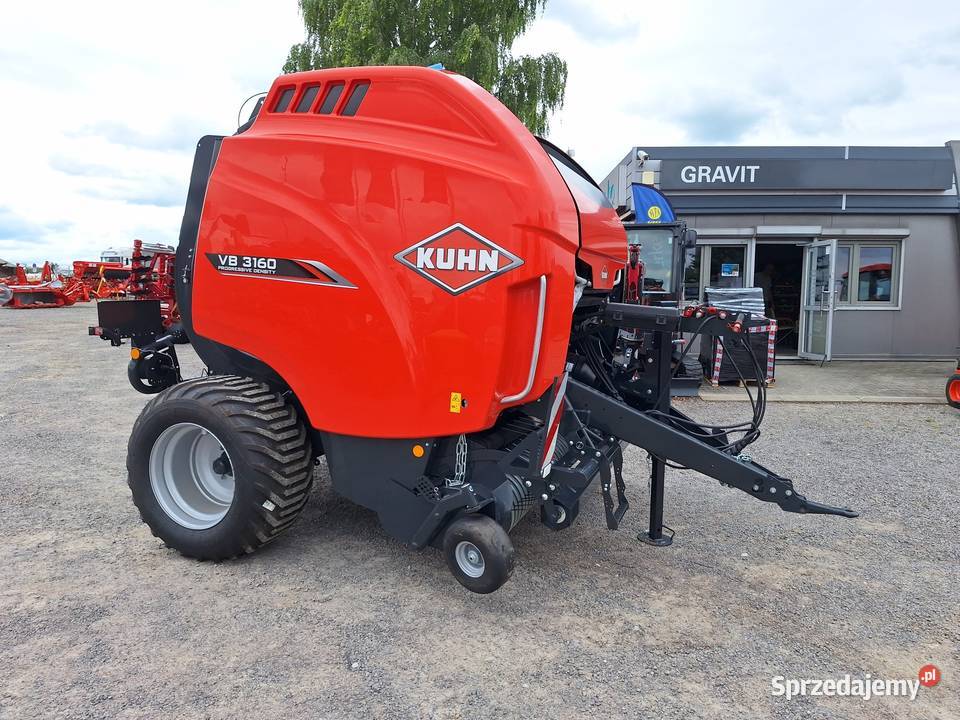 Prasa rolująca zmiennokomorowa KUHN VB 3160 Lipnik