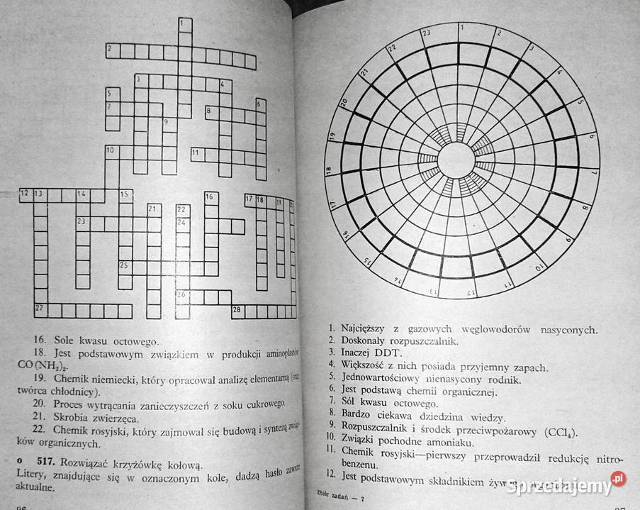 Zbiór zadań z chemii nieorganicznej Zofia sprzedam