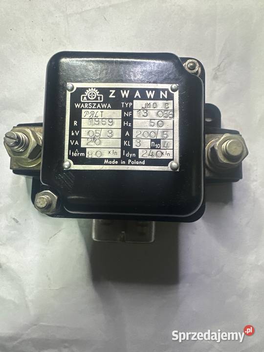 Przekładnik prądowy ZWAWN 2005 PRLT z 1969 sprzedam