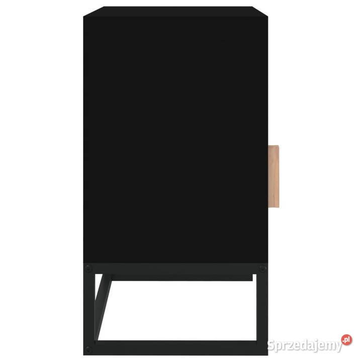 Szafka nocna czarna 40x30x555 materiał Warszawa