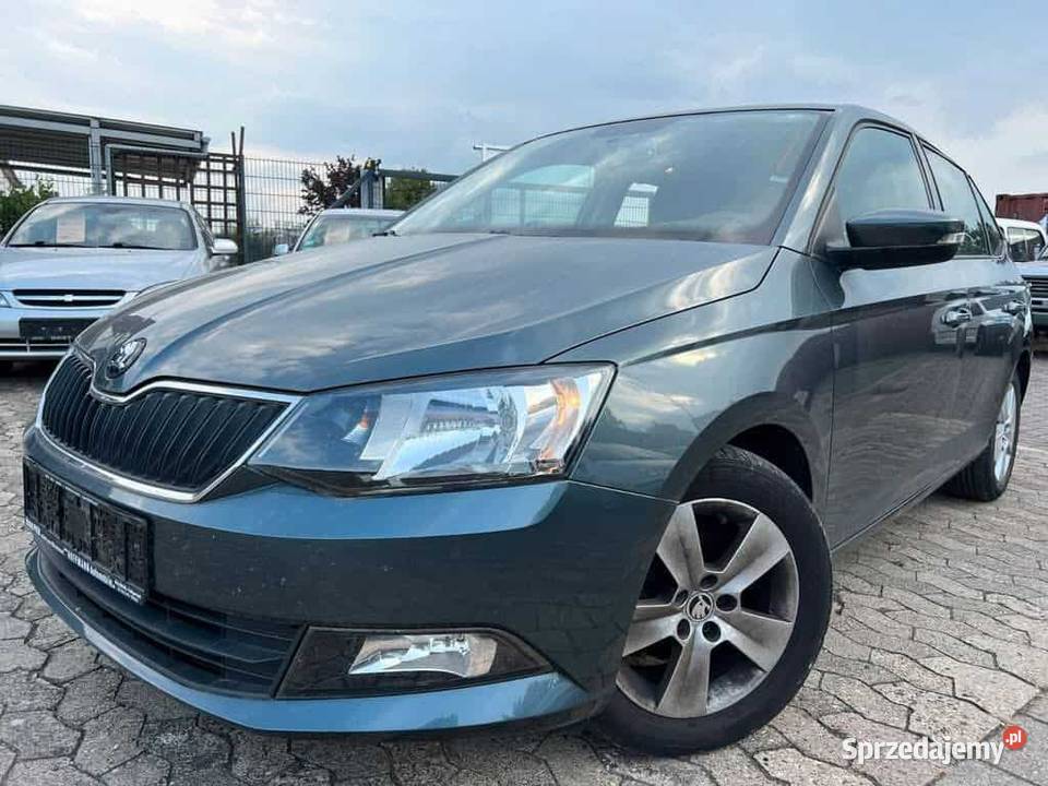 Zderzak przedni Skoda Fabia 3 kolor LF7Y osobowe Kwilcz
