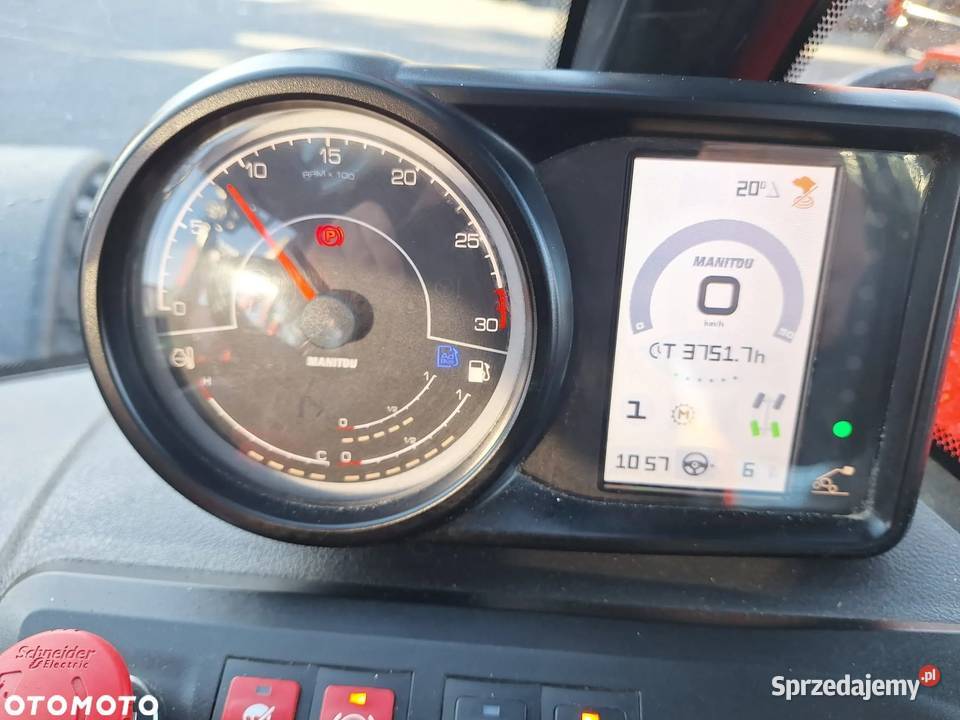 Ładowarka teleskopowa Manitou MLT 841 145 Dźwigi, podnośniki lubelskie Strzeszkowice Duże sprzedam