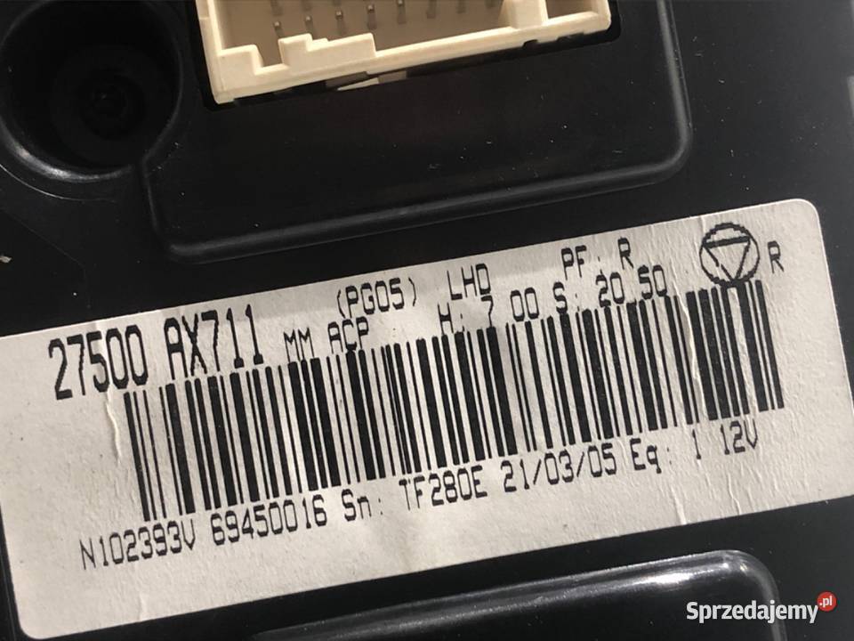 PANEL STEROWANIA NAWIEWU NISSAN MICRA K12 podkarpackie