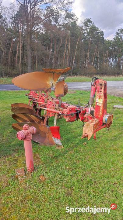 Pług obrotowy VogelNoot 4skiby nieuszkodzony Brzostów