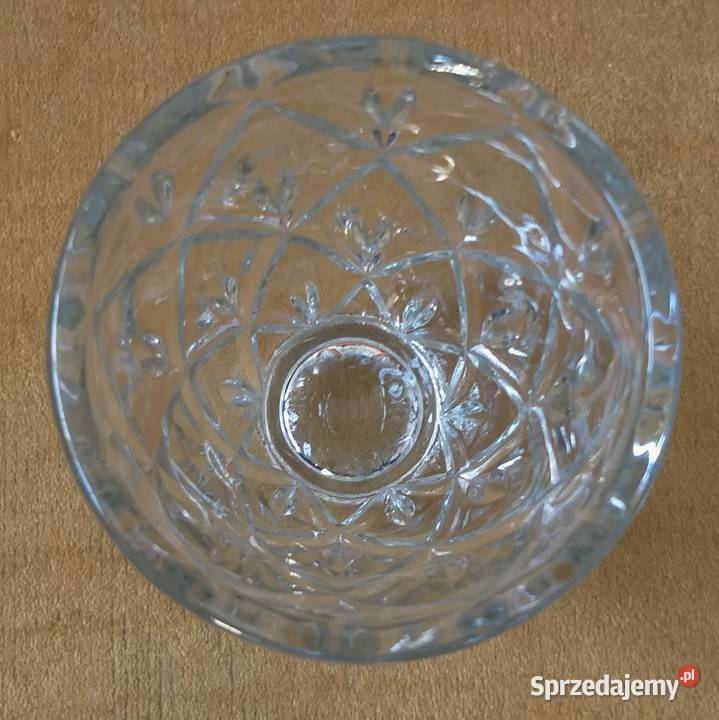 Stary wazon szklany przezroczysty Ceramika i szkło Warszawa
