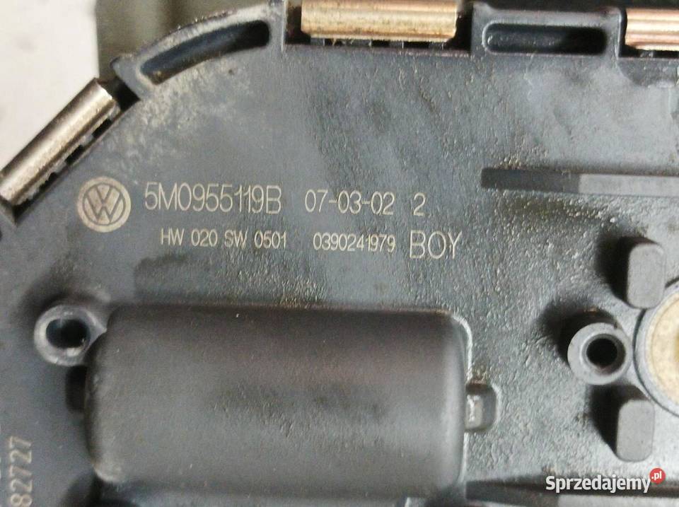 MECHANIZM WYCIERACZEK PRZÓD PLUS EU 5M0955023E osobowe Mechanizmy wycieraczek