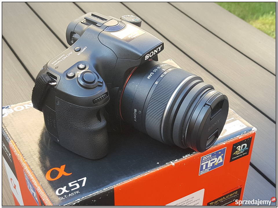 Sony SLT A57 stan idealny 9700 foto komplet
