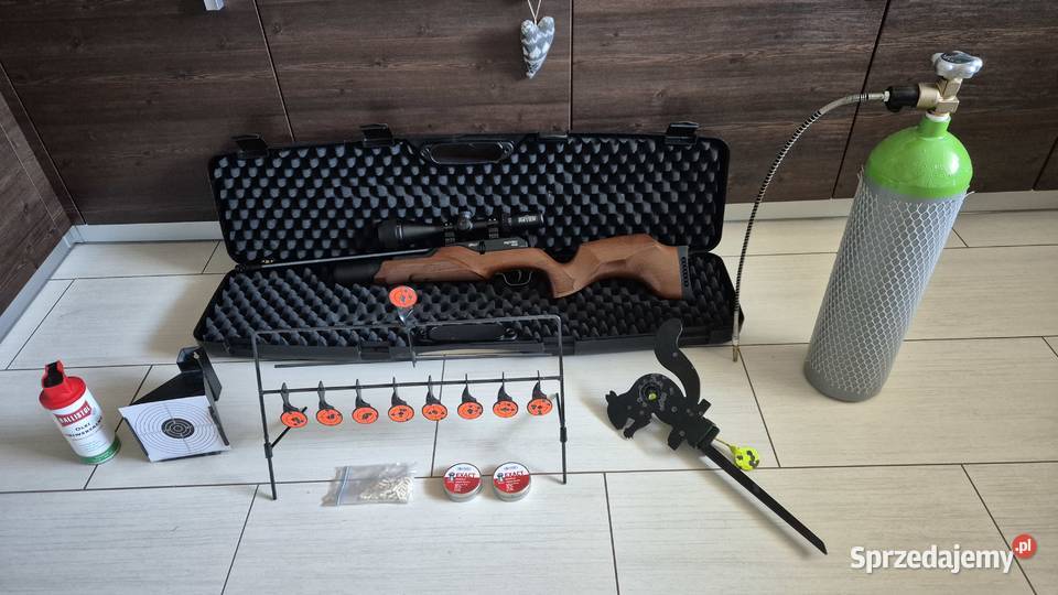 Wiatrówka PCP Walther Rotex RM8 45mm ZESTAW Sporty strzeleckie i myślistwo Knurów