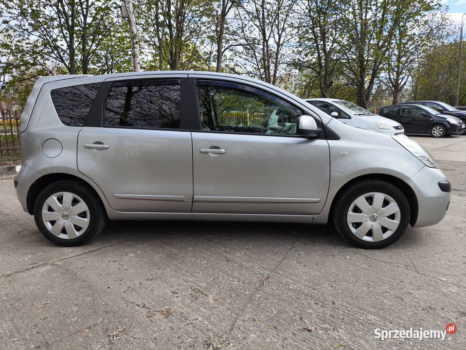 Nissan Note 16 benzyna 2006 TEKNA klima hak Radom