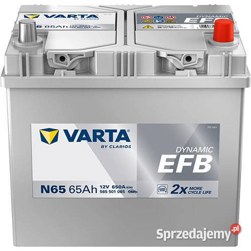 Akumulator 65Ah 650A VARTA Blue Dynamic Efb Jis osobowe Warszawa