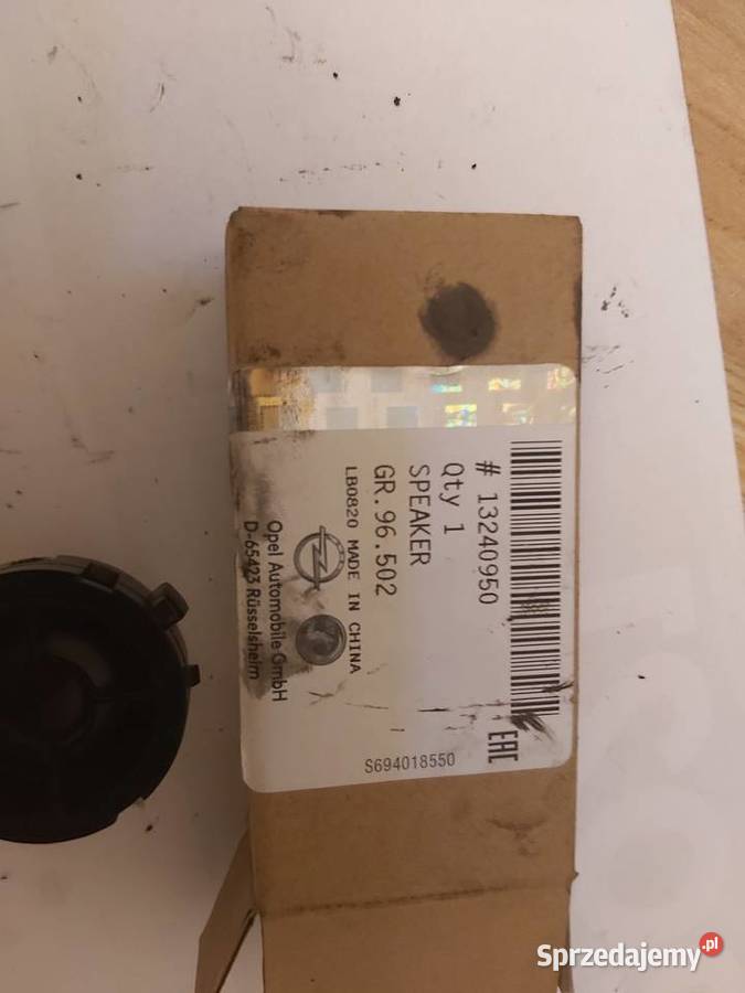 Nowy głośnik opel astra insignia 13240950 osobowe kujawsko-pomorskie Bydgoszcz