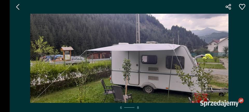 Markiza kempingowa zadaszenie kedra caravelair Toruń