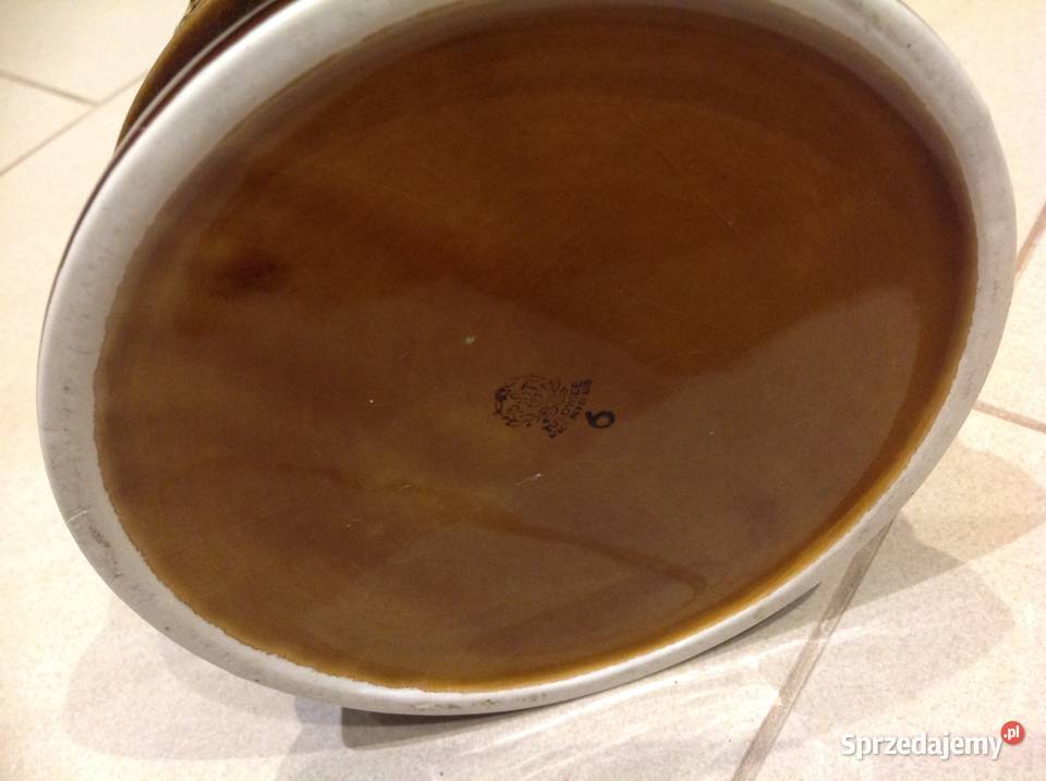 Stary Kufel Ceramiczny TUŁOWICE Sygnowany Nowa Sól