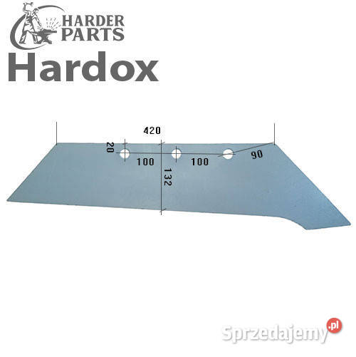 Lemiesz 18 HARDOX PK000007P części do pługa nieuszkodzony Suwałki