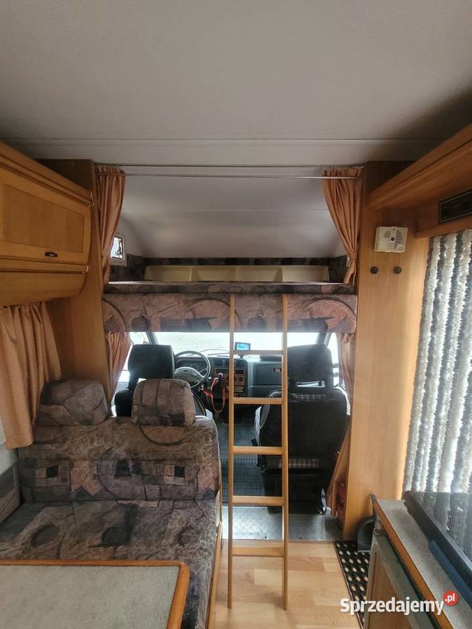 Zadbany kamper Hymer Camp 644 z platformą na dolnośląskie Wrocław