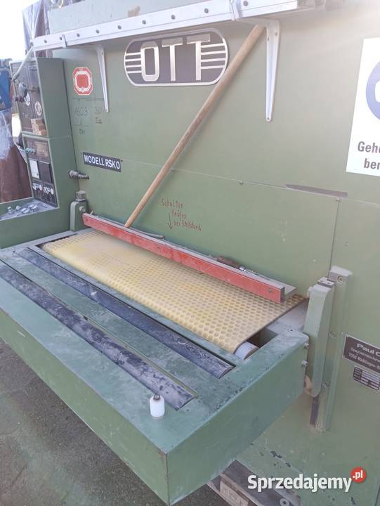 Szlifierka szerokotaśmowa OTT 1100 Wejherowo