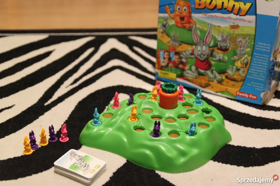 funny bunny gra rodzinna fantastyczna zabawa Luboń