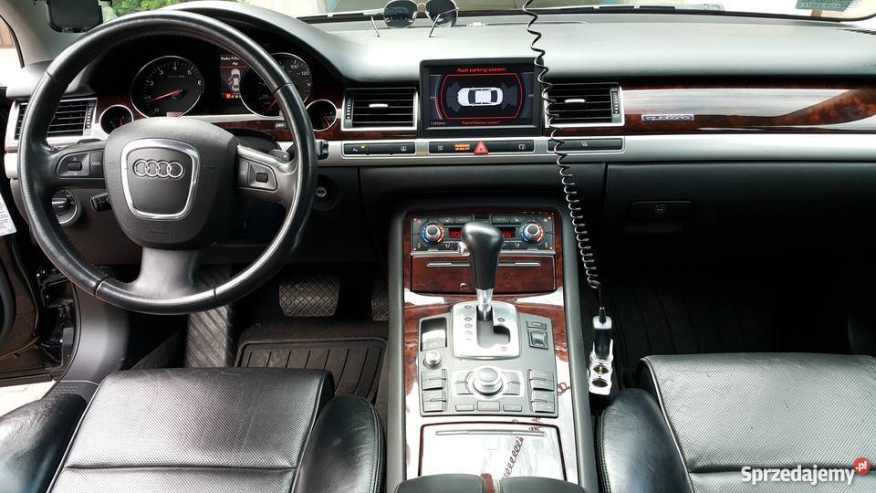 AUDI A8 42 MPi 340 2006r4x4 IDEALNA benzyna Łomża