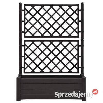 vidaXL Skrzynia na rośliny z trejażem 100x43x142 Warszawa