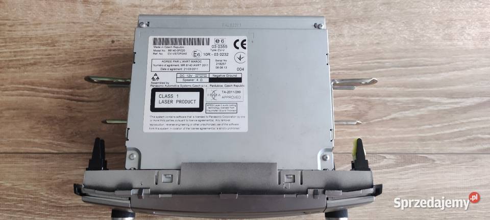 Radio toyota verso 2014 lift sprzedam