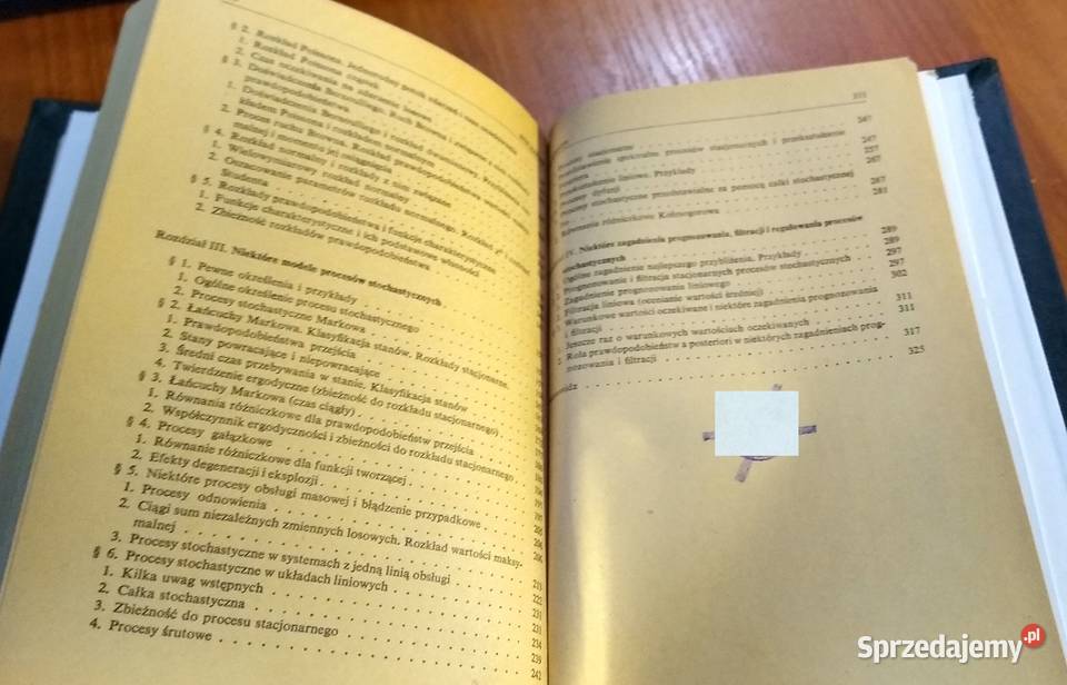 Wstęp do teorii procesów stochastycznych J A matematyka pomorskie Gdańsk