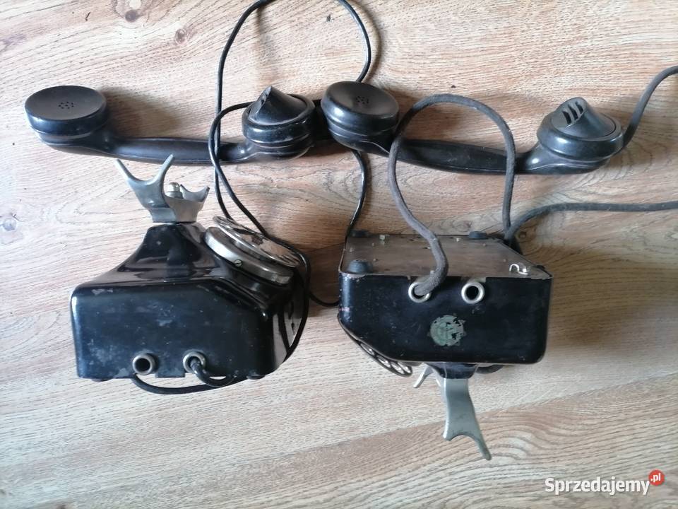 Stary Polski telefon z lat 30 tych Kraków