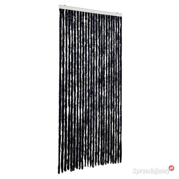 Zasłona przeciwko owadom antracytowa 100x200