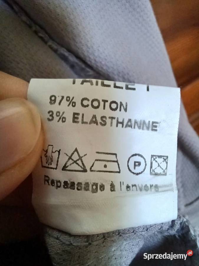 Szara lekka kurteczka bawełniana rozmiar SM Rzeszów