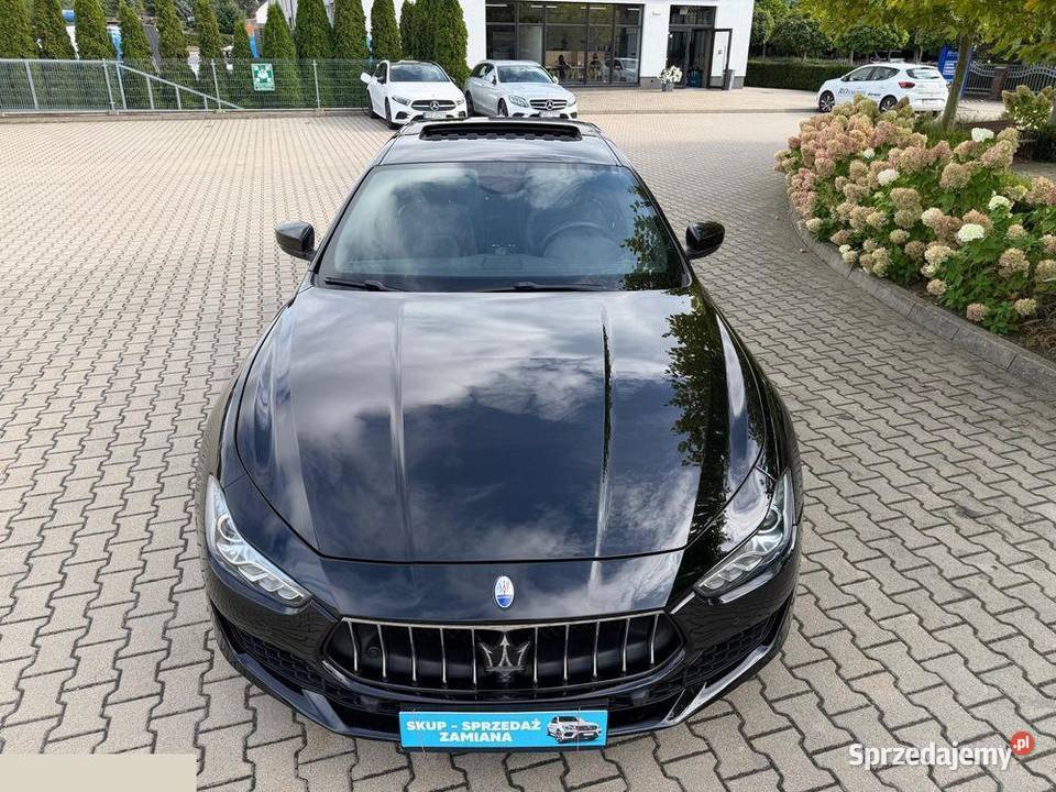 Maserati Ghibli GranSport30 benzyna 350 2018r 72000km Krotoszyn sprzedam