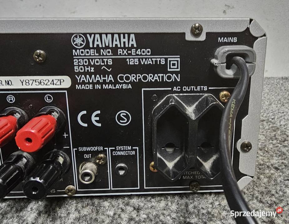 Radio Amplituner stereo Yamaha Pianocraft RXE400 Kraków sprzedam