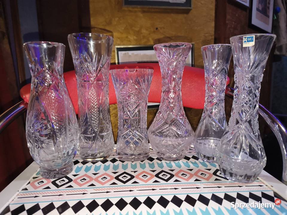 Wazony kryształowe 6 Suwałki