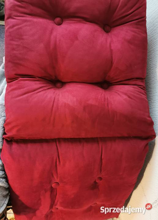 Duży piękny i wygodny Fotel z jasnego ratanu Łódź sprzedam