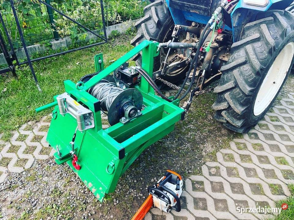 Mała wyciągarka leśna do mini ciagnika Olkusz