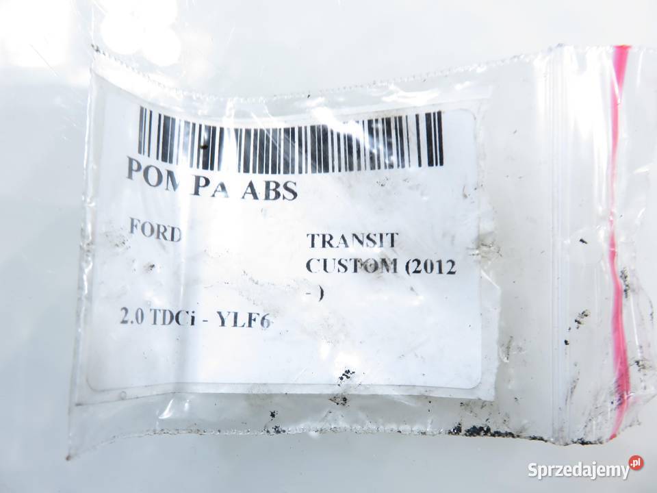 POMPA ABS FORD TRANSIT CUSTOM 2012 0265956396 Układ ABS i ESP