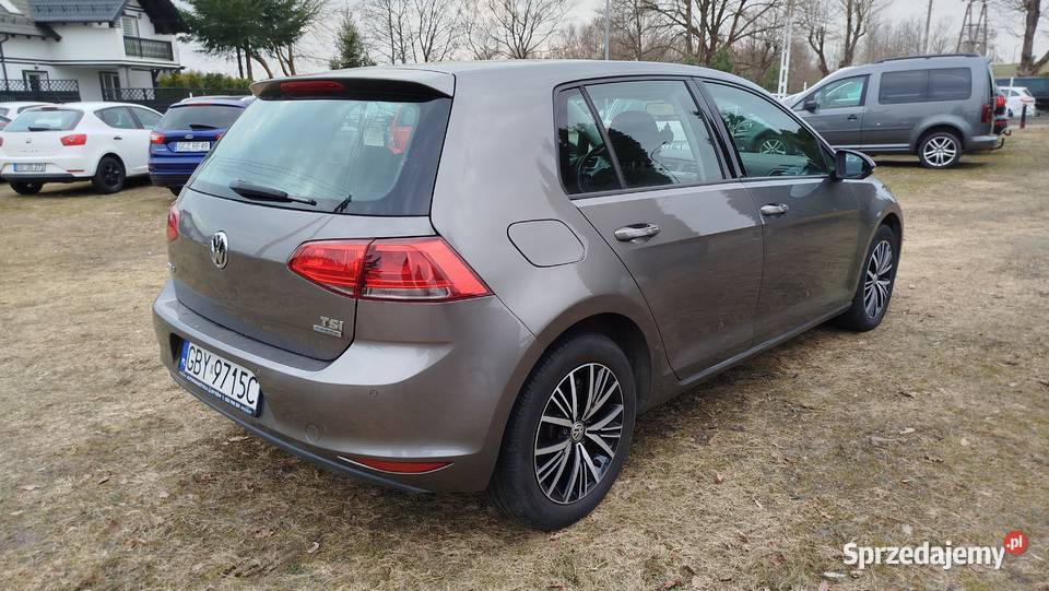 Vw Golf VII Niski Przebieg 72 pełen serwis czujnik parkowania Bytów sprzedam