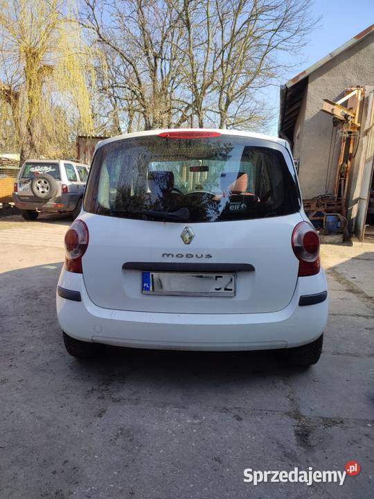 Renault Modus uszkodzony silnik uszkodzony Płońsk
