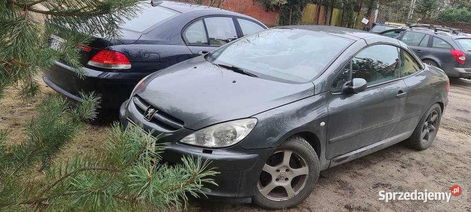 Peugeot 307cc 20 177 na czesci Tarnowskie Góry sprzedam